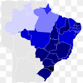 Brazil Election Map 2018, HD Png Download - adolescentes png