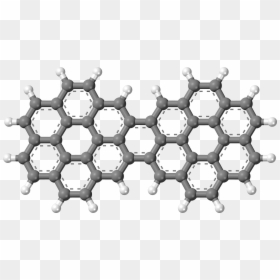Dicoronylene 3d Ball - Basic Structure Of Graphene, HD Png Download - 3d mesh png