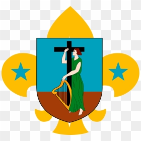 National Flag Of Montserrat, HD Png Download - scout face png