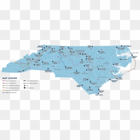 Click For An Interactive Google Map Of North Carolina - North Carolina Map With Mountains, HD Png Download - north carolina state png