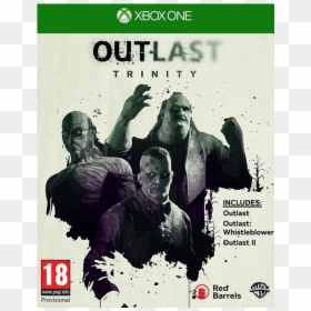 Outlast Trinity Xbox One Cover, HD Png Download - outlast whistleblower png