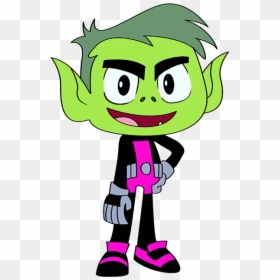 How To Draw Beast Boy From Teen Titans - Teen Titans Go Beast Png, Transparent Png - teen titans go starfire png
