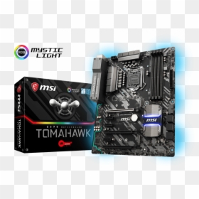 Msi Z370 Tomahawk Motherboard, HD Png Download - tomahawk missile png
