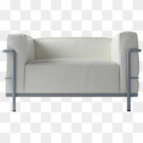 Le Corbusier Chair Lc3, HD Png Download - couch icon png