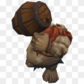 ​ - Gragas Barrel Png, Transparent Png - illaoi png