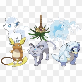 Image - Sandshrew And Alolan Sandshrew, HD Png Download - xurkitree png