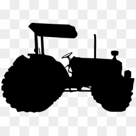 Tractor Silhouette Png, Transparent Png - old tractor png