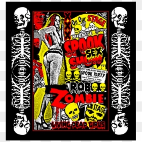 Spooky Sex Bandana - Rob Zombie Spook Party, HD Png Download - rob zombie png