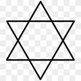 Hexagram T - Two Triangles Together Symbol, HD Png Download - septagram png
