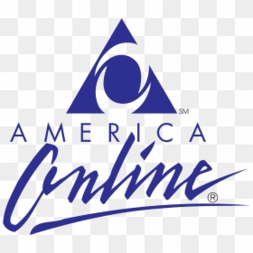 Original America Online Logo, HD Png Download - logo america png