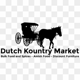 Dutch Kountry Market - Amish Horse And Buggy Clipart, HD Png Download - amish png