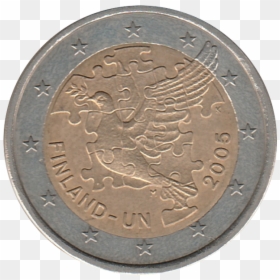 Fi 2€ 2005 Onu - Coin, HD Png Download - onu png