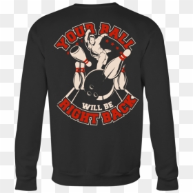 Long-sleeved T-shirt, HD Png Download - be right back sign png