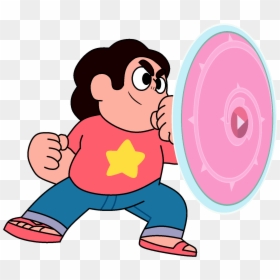Thumb Image - Steven Universe With Shield, HD Png Download - steven png
