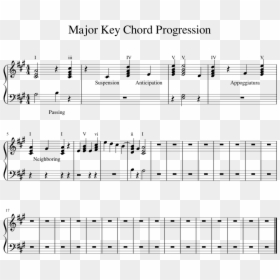 Stardew Valley Piano Solo Sheet Music, HD Png Download - major key png