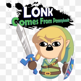 Lonk Comes From Pennsylvania - Lonk From Pennsylvania Png, Transparent Png - lonk png