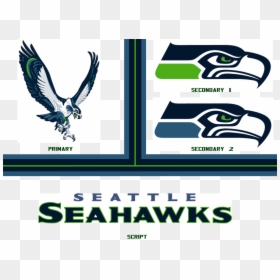 The Logo Of Choice Remained The Current Modern-haida - Seattle Seahawks Logo Alt, HD Png Download - seahawk png