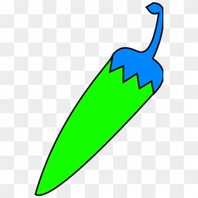 Red Chili With Green Tail, HD Png Download - chili vector png