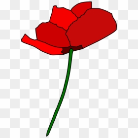 Remembrance Day Cartoon Poppy, HD Png Download - that poppy png