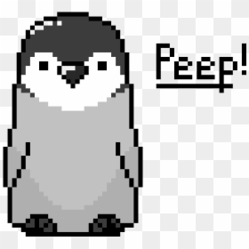 Baby Penguin Pixel Art, HD Png Download - baby penguin png