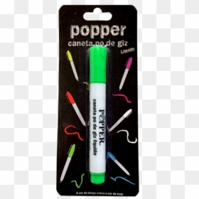 Caneta Pó De Giz Verde Flúor - Eye Liner, HD Png Download - caneta png