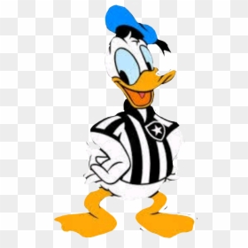 #donald #pato Fonald #botafogo #botafogo Fr # Brasil - Cartoon Donald Mickey Mouse, HD Png Download - pato donald png