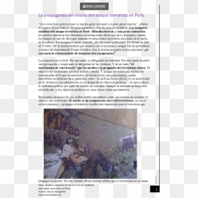 Document, HD Png Download - terrorista png