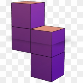 3d Tetris Piece - Box, HD Png Download - tetris pieces png