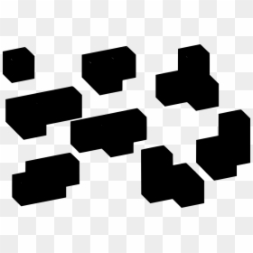 Tertris Clip Art No Background, HD Png Download - tetris pieces png