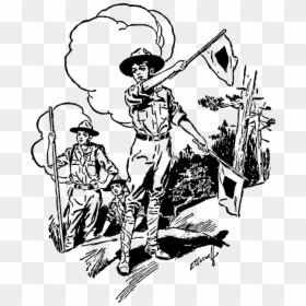 Scout Vector, HD Png Download - boy scout png