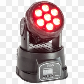 Beamz Mhl 74 Mini Wash Moving Head Flight Case, HD Png Download - party light png