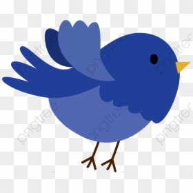 Transparent Bird Clipart - Pajaro Azul Png Animado, Png Download - flying birds vector png