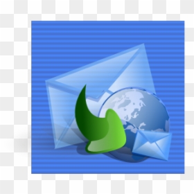 Blue Background Download Folder Link Computer Icon - Crescent, HD Png Download - vector graphics design background png