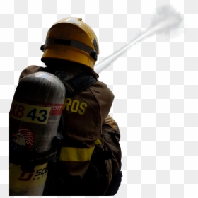 Bomberos Voluntarios Santiago De Cali Imagen - Firefighter, HD Png Download - bomberos png