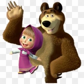 Masha And The Bear Png, Transparent Png , Png Download - Masha And Bear Png, Png Download - animados png
