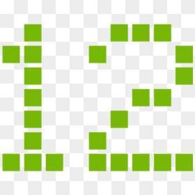 Animated Numbers Gif Png, Transparent Png - number 12 png