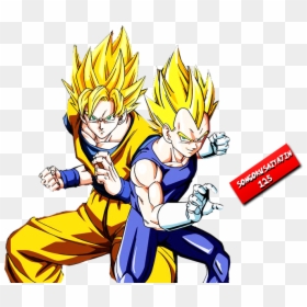 Render De Goku Vegeta By Gokusaiyan125-d71g72a - Goku Vegeta Super Saiyan, HD Png Download - goku vegeta png