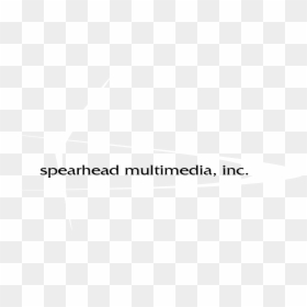 Spearhead Multimedia Logo Black And White - Combine Logo Png Text, Transparent Png - spearhead png
