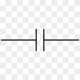 Electrical Symbol Of Capacitor, HD Png Download - addition png