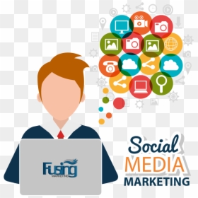 Social Media Marketing - Social Media Marketing Vector, HD Png Download - social media vector png