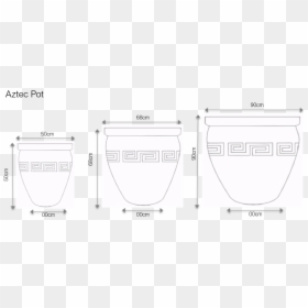 Satu Bumi Aztec Grc Pot Drawing - Box, HD Png Download - bumi png