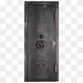Rhino Ironworks Vault Door Closed - Rhino Steel Door, HD Png Download - closed door png