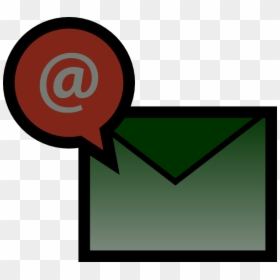 Green Email Envelop Svg Clip Arts - Transparent Newsletter Clipart, HD Png Download - envelop png