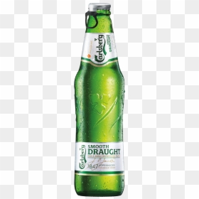 Carlsberg Smooth Draught - Carlsberg Smooth Draught Bottle, HD Png Download - carlsberg logo png