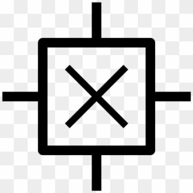 Hall Sensor Schematic Symbol, HD Png Download - circuit icon png