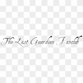 Calligraphy, HD Png Download - the last guardian png