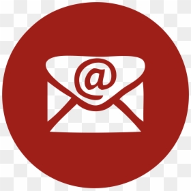 Transparent Email Icon Grey, HD Png Download - red email icon png