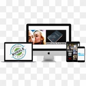 Bundle - Macbook Pro And Iphone Mockup, HD Png Download - bundle png