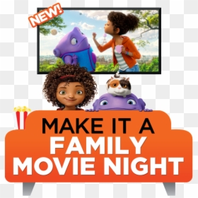 Dreamworks Home Movie Media, HD Png Download - dreamworks home entertainment logo png