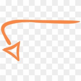 Orange Arrow Png Download - Arrow Image Transparent Orange, Png Download - download arrow png